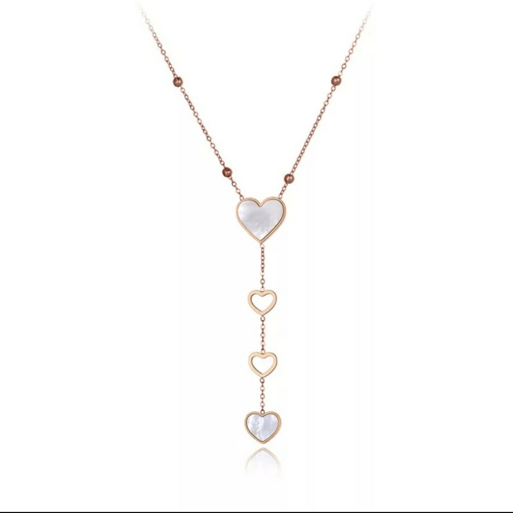 Titanium Heart Pendant Necklace